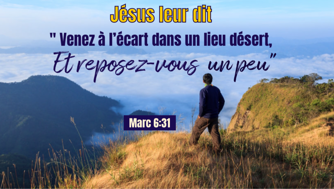 Les vacances ne sont pas une évasion du réel, mais une prise de recul pour revenir à l’essentiel, pour vaquer à la contemplation, à la fraternité, à Dieu !